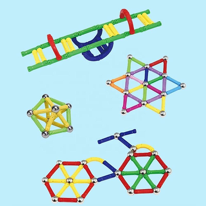Set constructie magnetic 3d, 230 piese, joc educativ creativ, varsta 6+, procart MultiMark GlobalProd