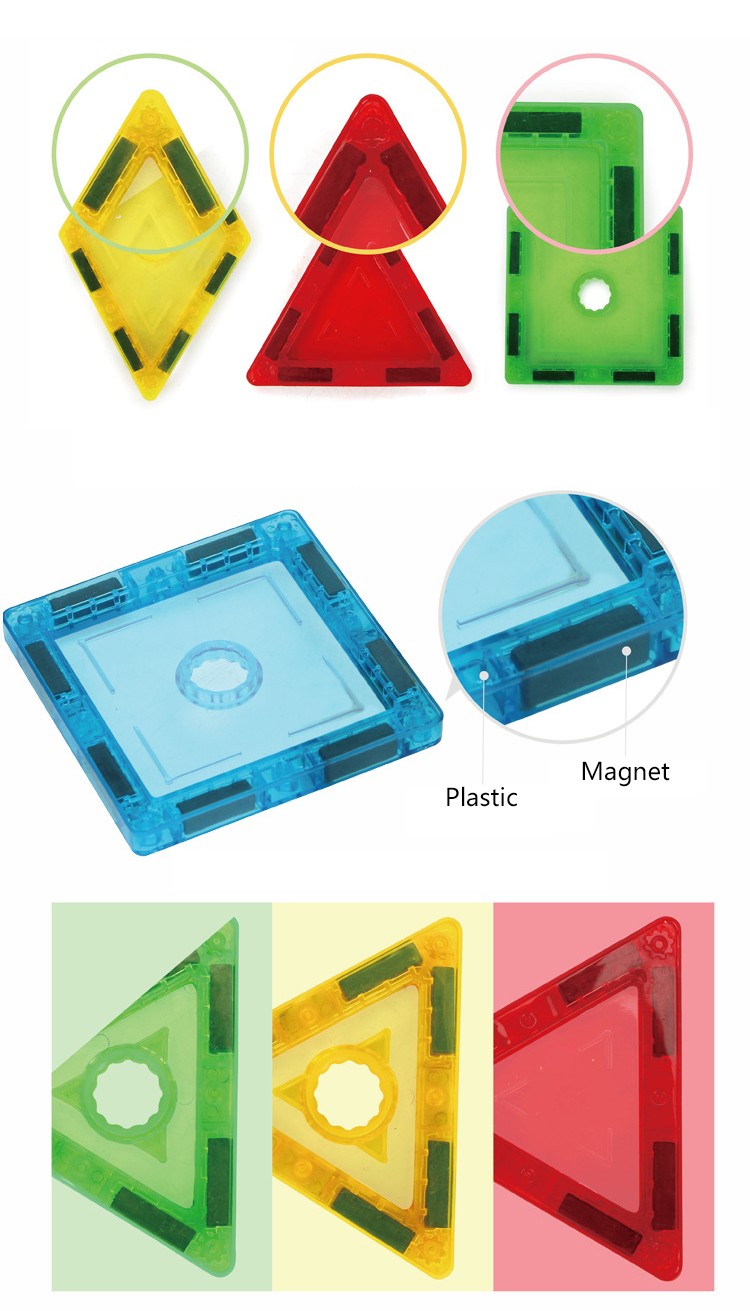 Set constructie magnetic 3d, diferite forme si culori, 130 piese MultiMark GlobalProd