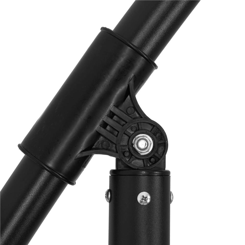 Umbrela de gradina cu brat lateral banana, cu husa, 300cm, rosu Household NewTrend