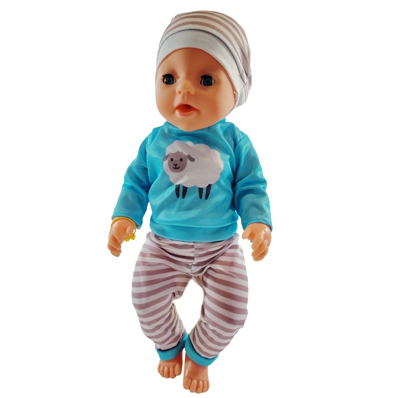 Papusa interactiva care face pipi, farfurie, olita, suzeta, pampers, inaltime 45 cm, 3 ani+ MultiMark GlobalProd