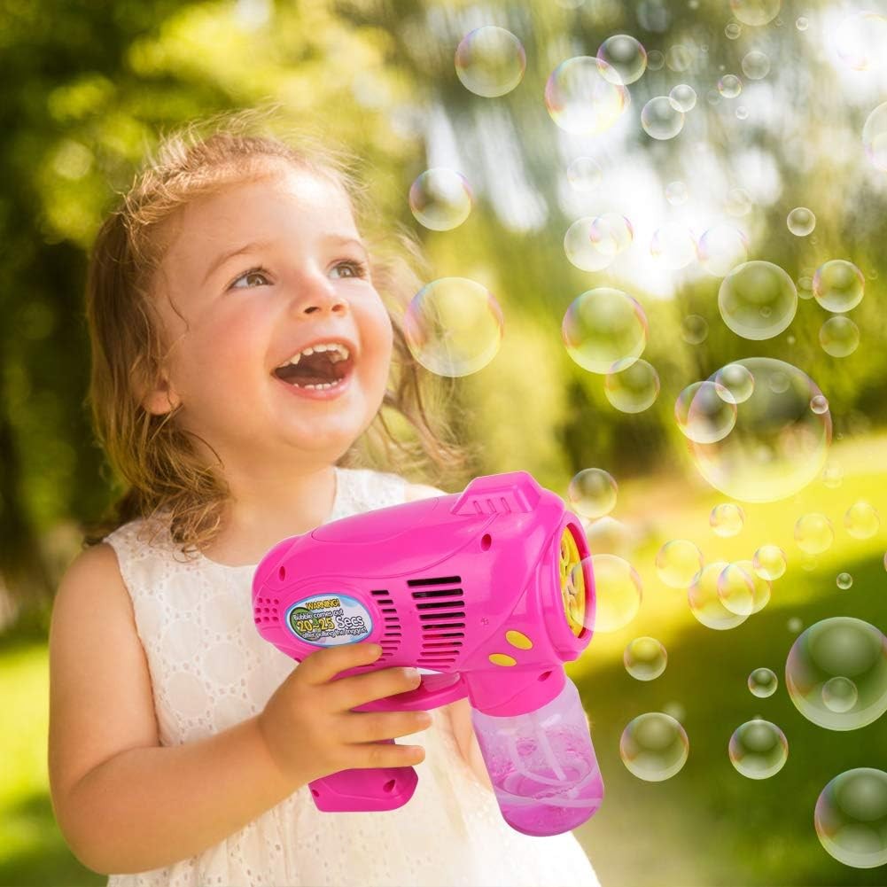 Pistol electric baloane sapun, rezervor solutie 150 ml, 5 orificii, alimentare cu baterii MultiMark GlobalProd