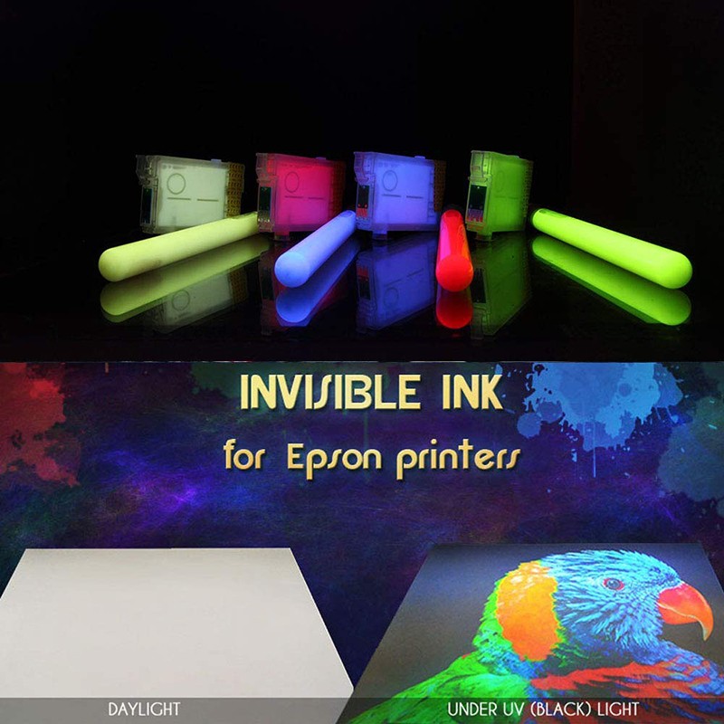 Cerneala uv invizibila yellow pentru imprimante epson recipient 30 ml MultiMark GlobalProd