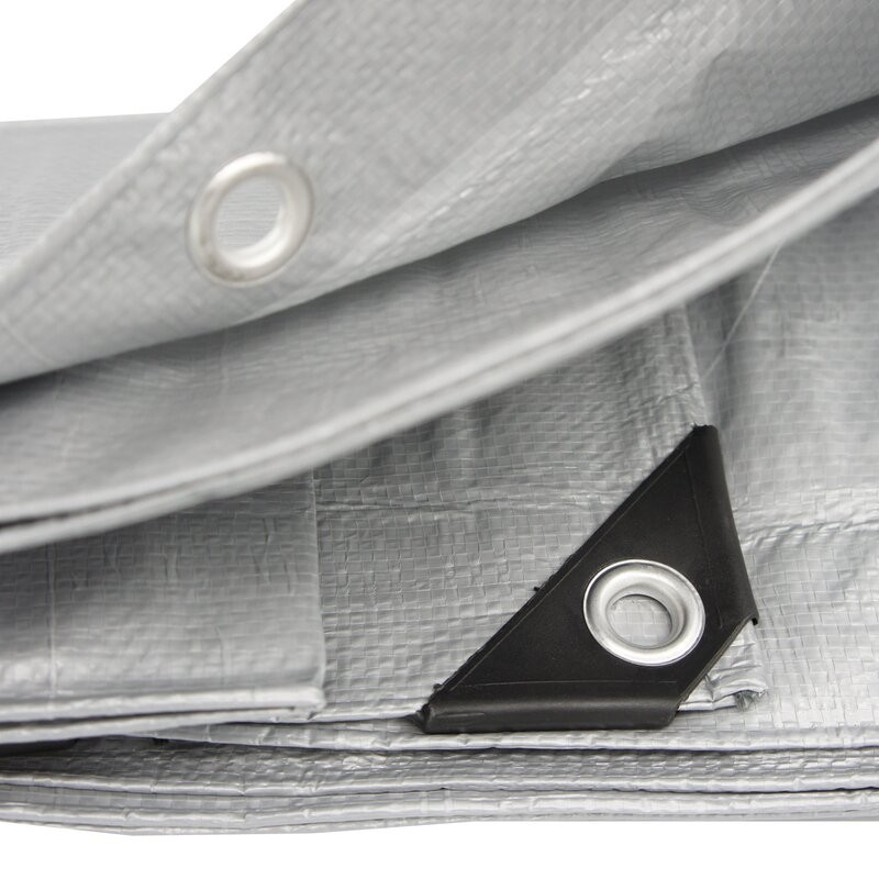 Prelata ranforsata 2x3 m, 210g/mp, impermeabila, protectie uv+, universala, polietilena MultiMark GlobalProd