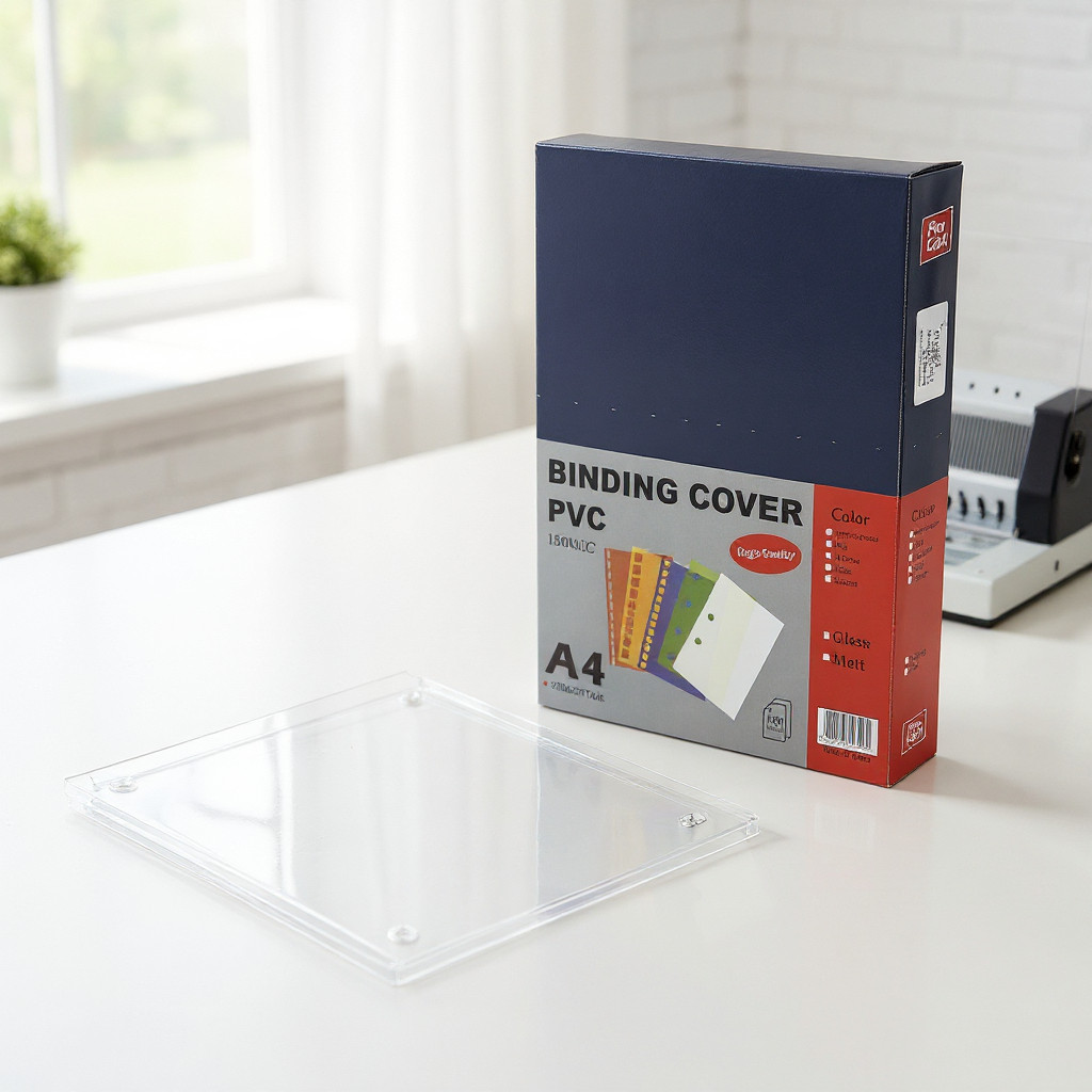 Coperti pvc transparente pentru indosariere, format a4, 150 microni, set 100 bucati MultiMark GlobalProd