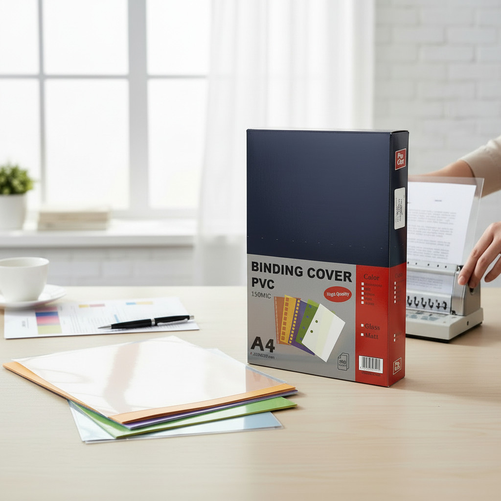 Coperti pvc transparente pentru indosariere, format a4, 150 microni, set 100 bucati MultiMark GlobalProd