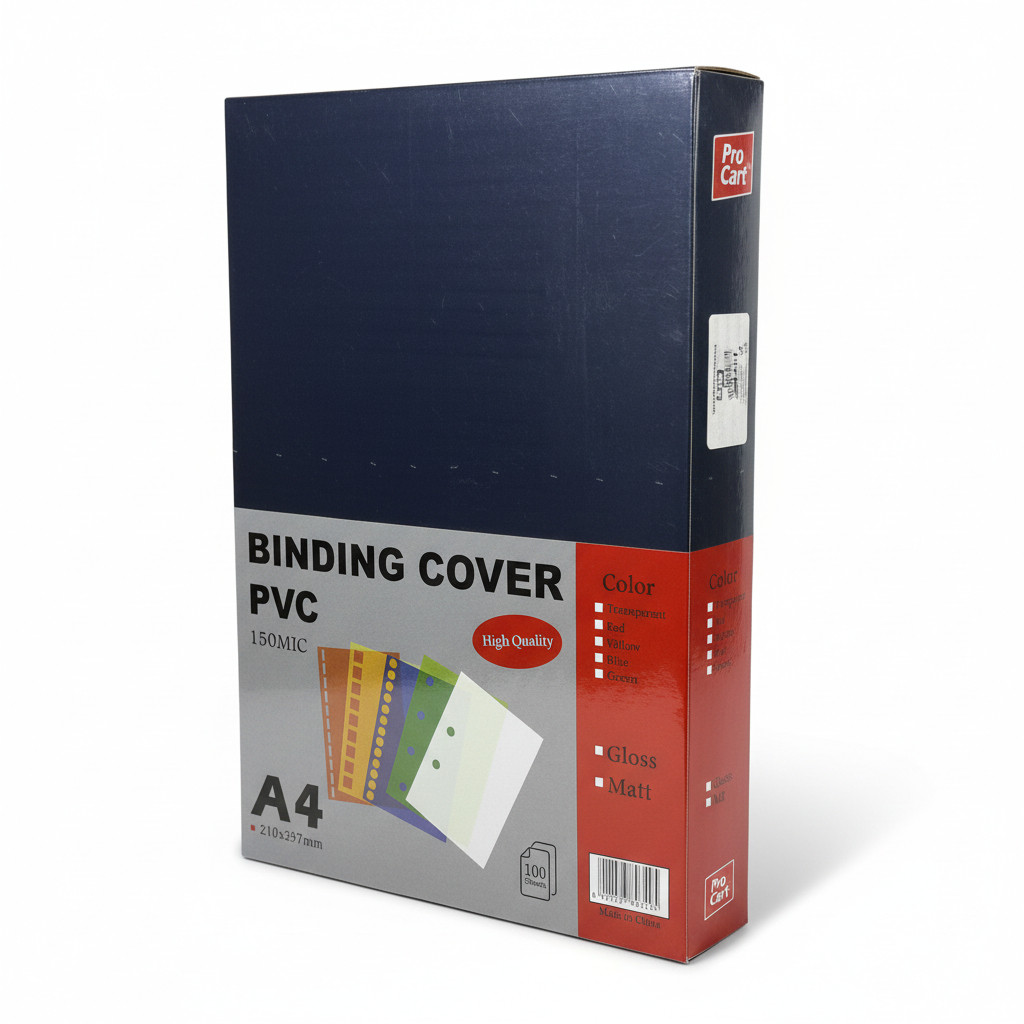 Coperti pvc transparente pentru indosariere, format a4, 150 microni, set 100 bucati MultiMark GlobalProd