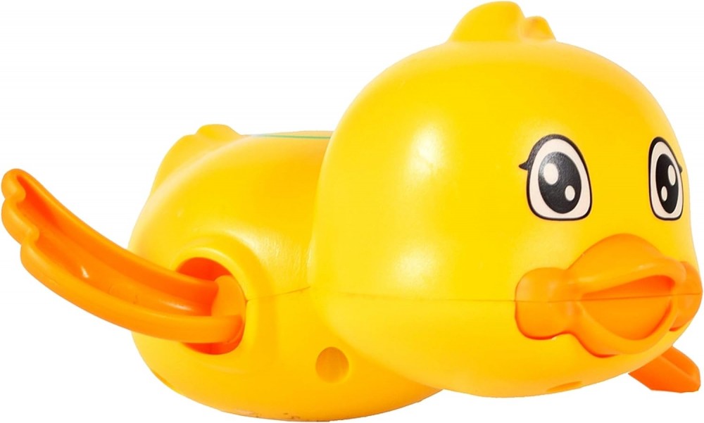 Jucarie de baie ratusca plutitoare, cheita pentru inot, 12.5x10x5.5 cm MultiMark GlobalProd