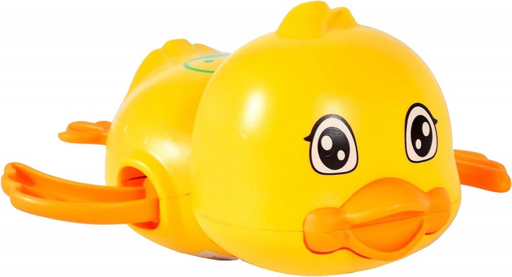 Jucarie de baie ratusca plutitoare, cheita pentru inot, 12.5x10x5.5 cm MultiMark GlobalProd