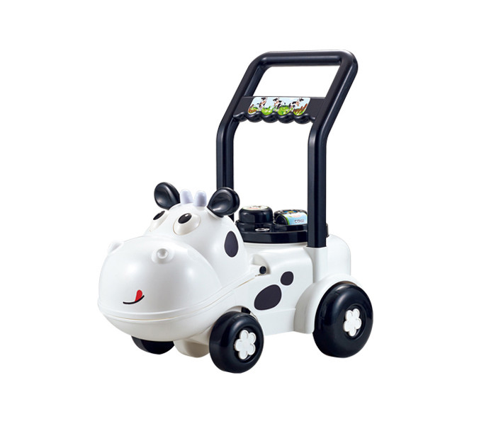 Jucarie de impins, premergator vacuta, platforma interactiva, 47x30x47 cm MultiMark GlobalProd