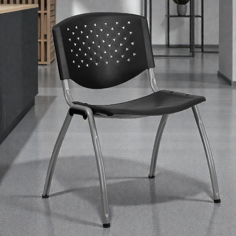 Scaun terasa, bucatarie, spatar si sezut pp, model perforat, inaltime 82 cm MultiMark GlobalProd