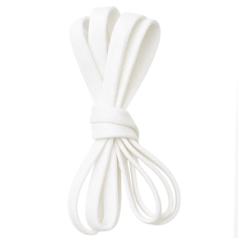 Sireturi fosforescente albe pentru incaltaminte sport, lumineaza verde, 1.25 x 1 cm, textile MultiMark GlobalProd