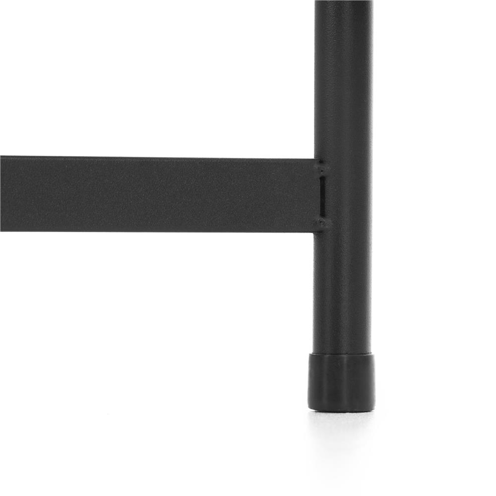 Suport metalic pentru flori cu 5 niveluri, structura pliabila, 48x48x79 cm, negru Household NewTrend