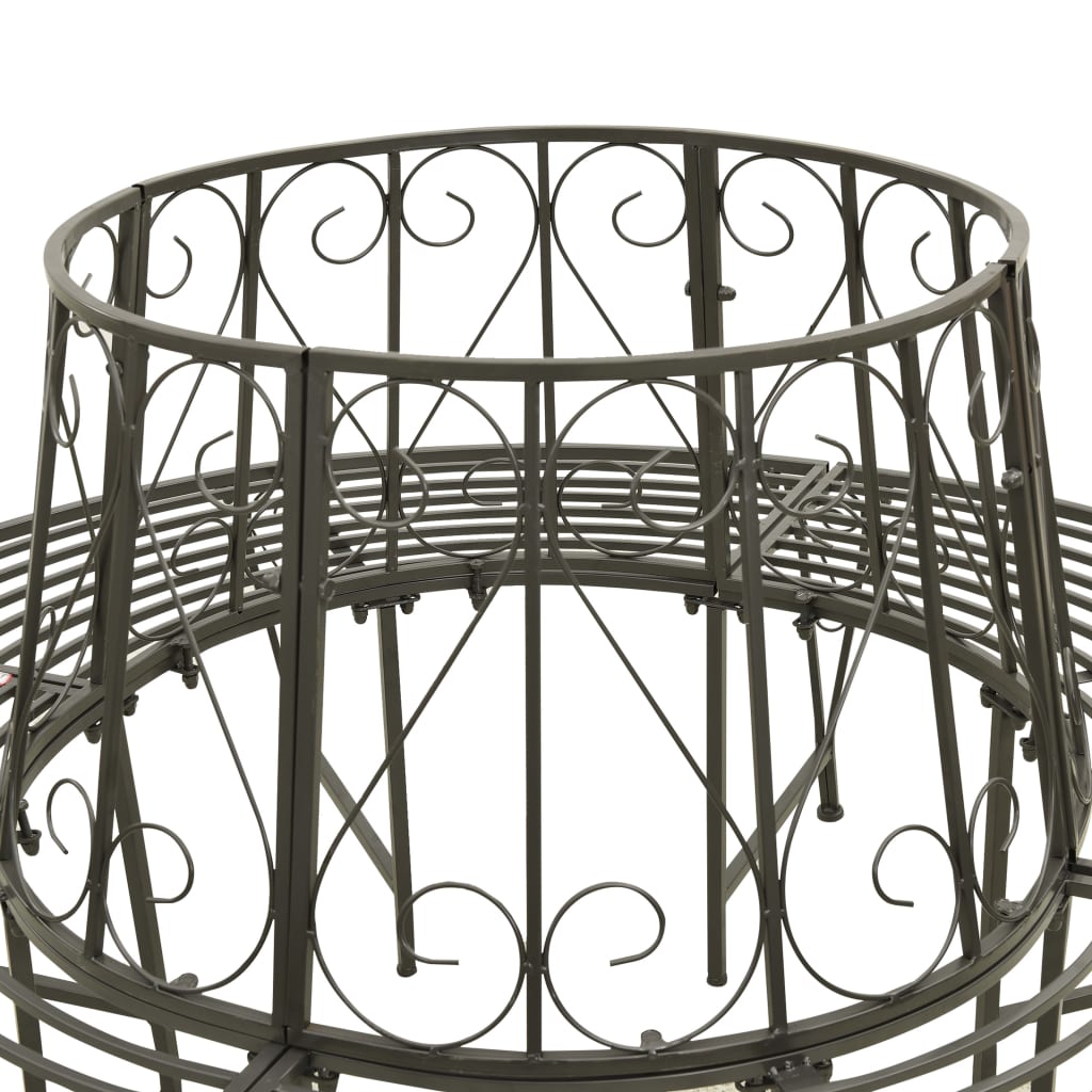 Bancă de copac pentru grădină, 160 cm, oțel GartenMobel Dekor