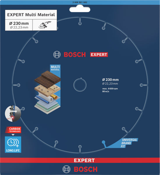 Bosch Disc taiere Metal 230x22.23mm ProAdvanced PowerfulTools