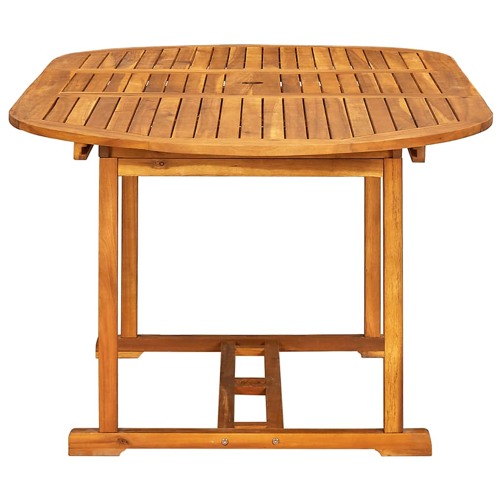 Set mobilier de grădină, 5 piese, lemn masiv acacia/textilenă GartenMobel Dekor