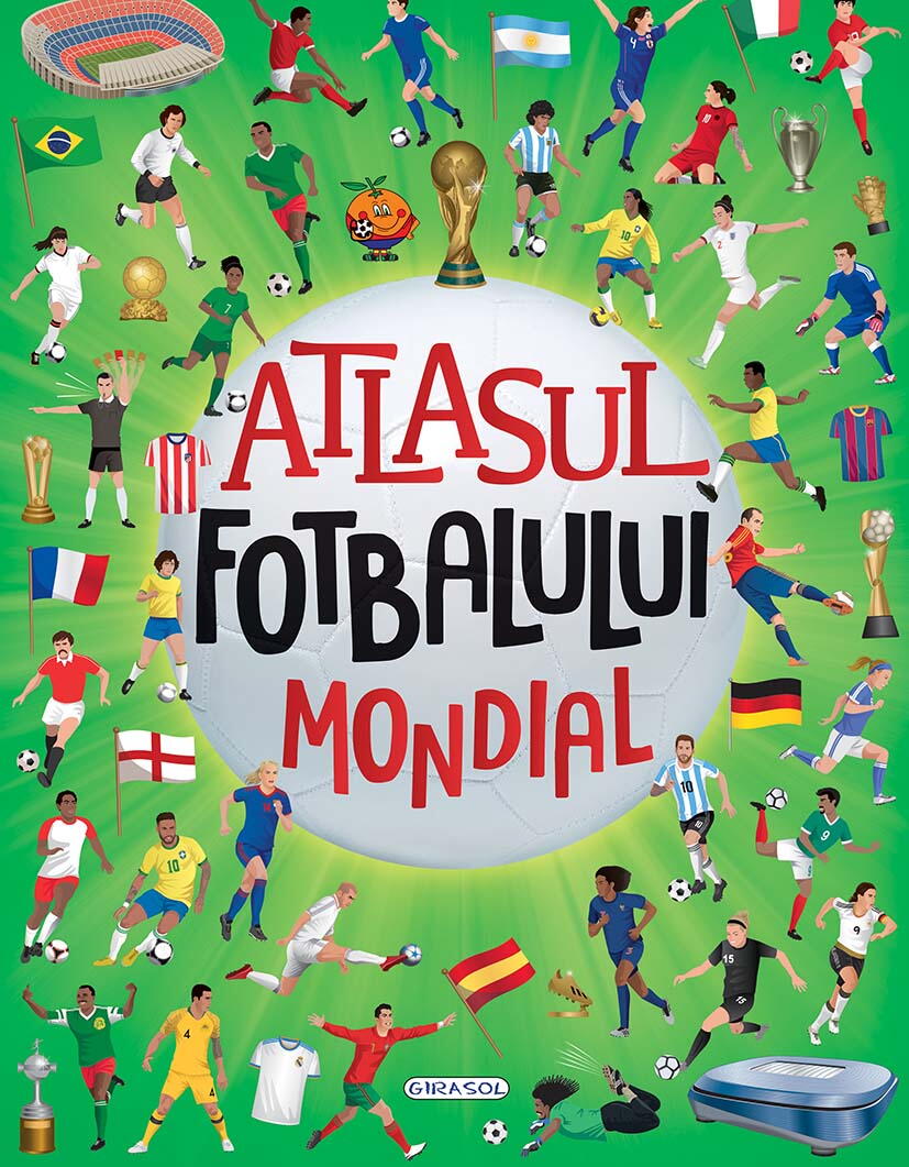 Atlasul fotbalului mondial PlayLearn Toys