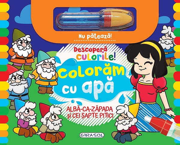 Descopera culorile! Alba-ca-zapada si cei sapte pitici PlayLearn Toys