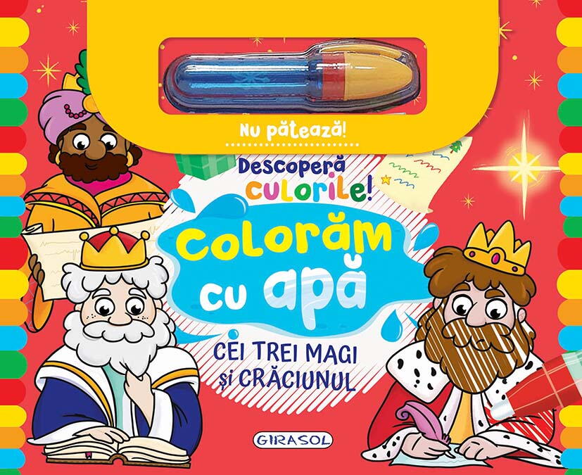 Descopera culorile! Cei trei magi si Craciunul PlayLearn Toys