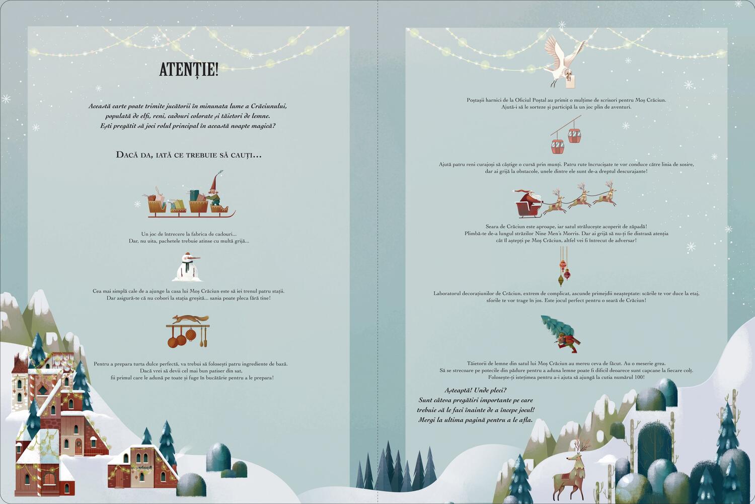 Marea carte cu jocuri de Craciun PlayLearn Toys