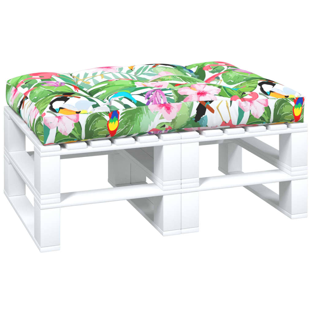 Pernă de paleți, multicolor, 120x80x12 cm, material textil GartenMobel Dekor