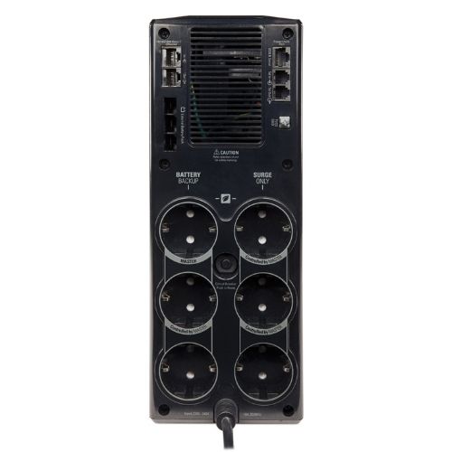 UPS 865W, 1500VA, 230V, 6 prize, Linie interactiva, timp transfer 10 ms - APC BR1500G-GR SafetyGuard Surveillance