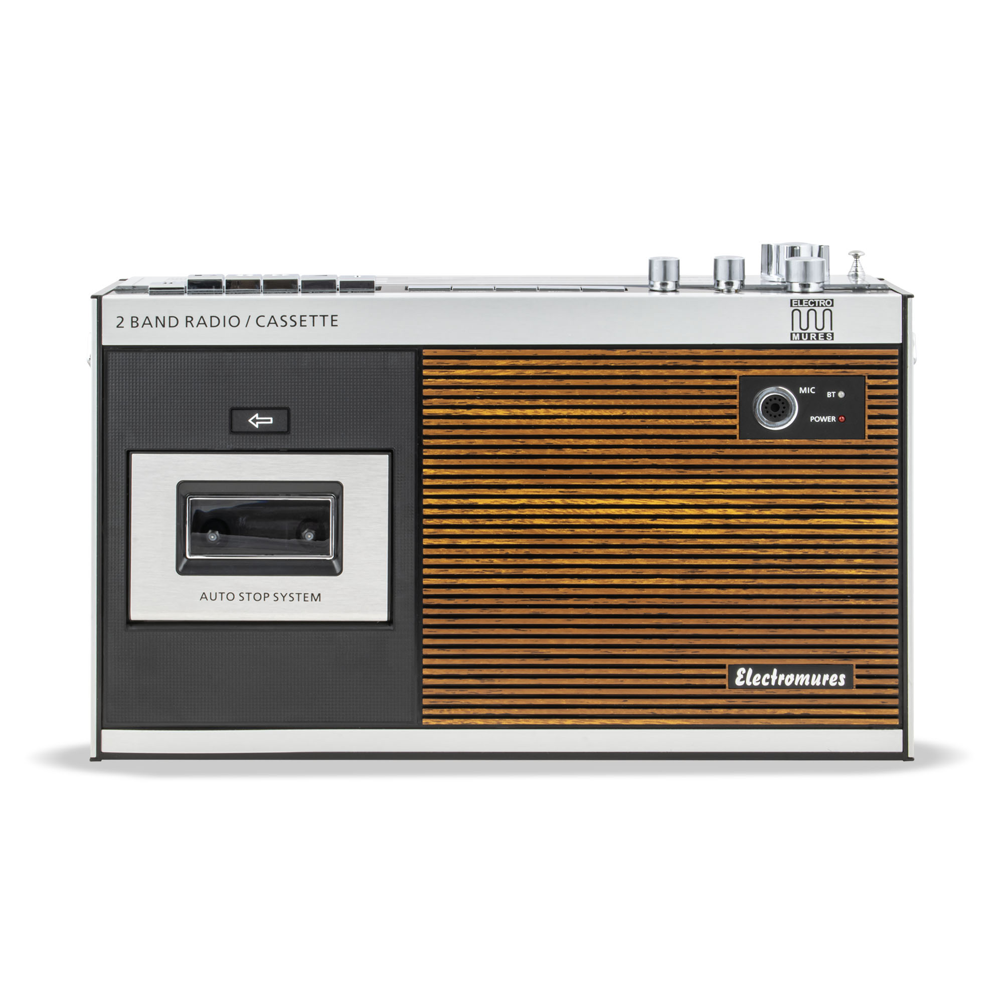 Difuzor Bluetooth cu Casetofon si Radio FM/AM Electromures EM 1014 ProDesign DailyAppliances