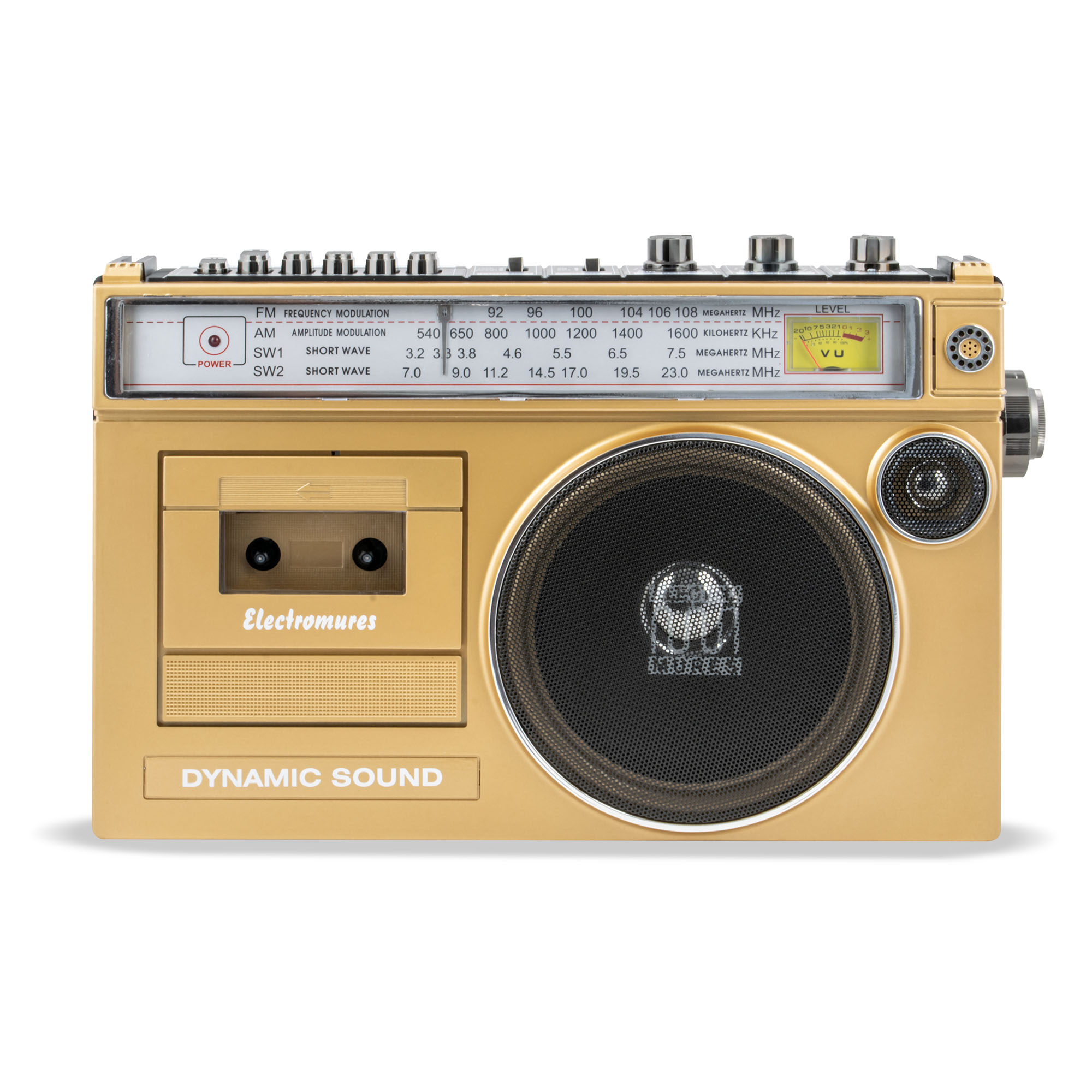 Difuzor Bluetooth cu Casetofon si Radio FM/AM/SW1/SW2 Electromures EM 1011 ProDesign DailyAppliances