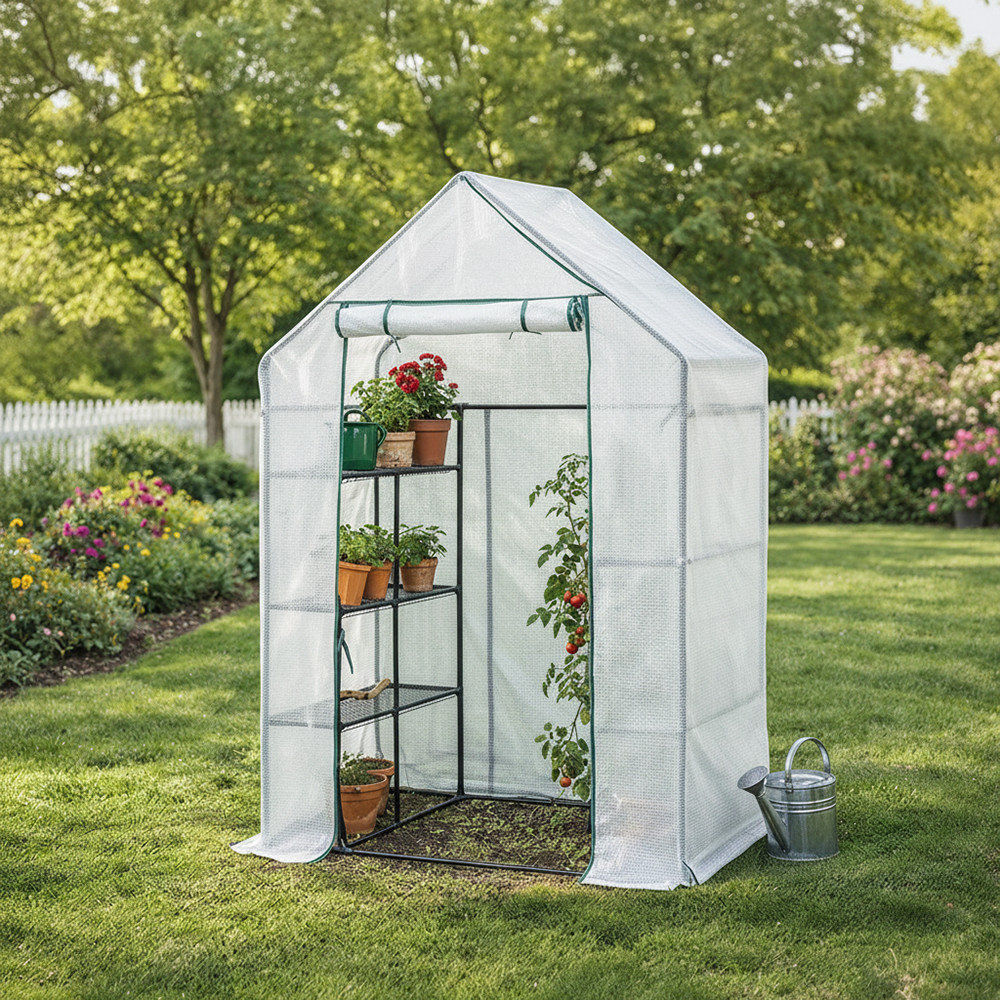 Leziter Mini sera 143x73x195 cm, alb Mobalis Homvera