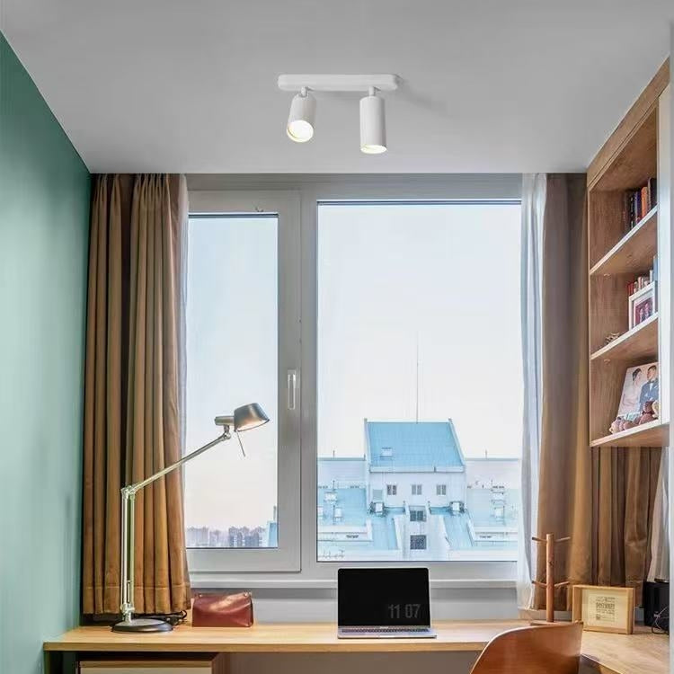 Lustra Joom cu Proiector Liniar 2XGU10 Alb ModernLight Concept