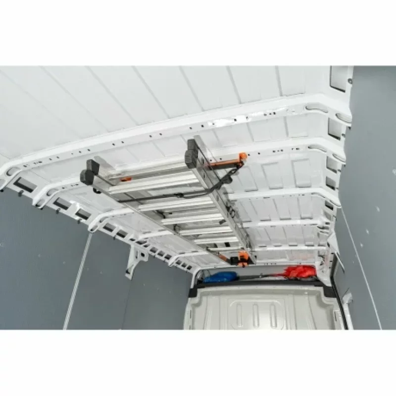 Van Ladder Holder suport interior pentru scara cu fixare pe plafon in compartimentul de marfa Garage AutoRide