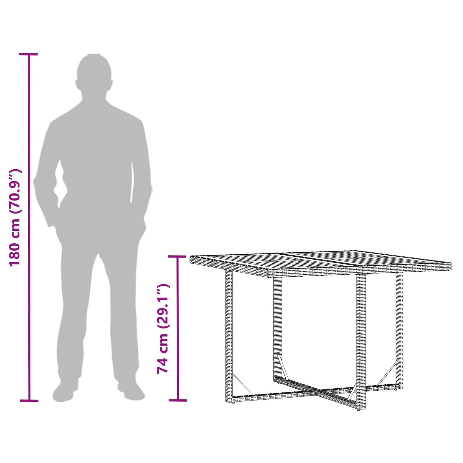 Masă de Grădină GartenMobel Dekor