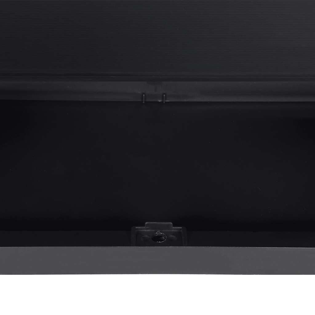 Dulap depozitare de exterior, negru, 65x37x85 cm, PP GartenMobel Dekor