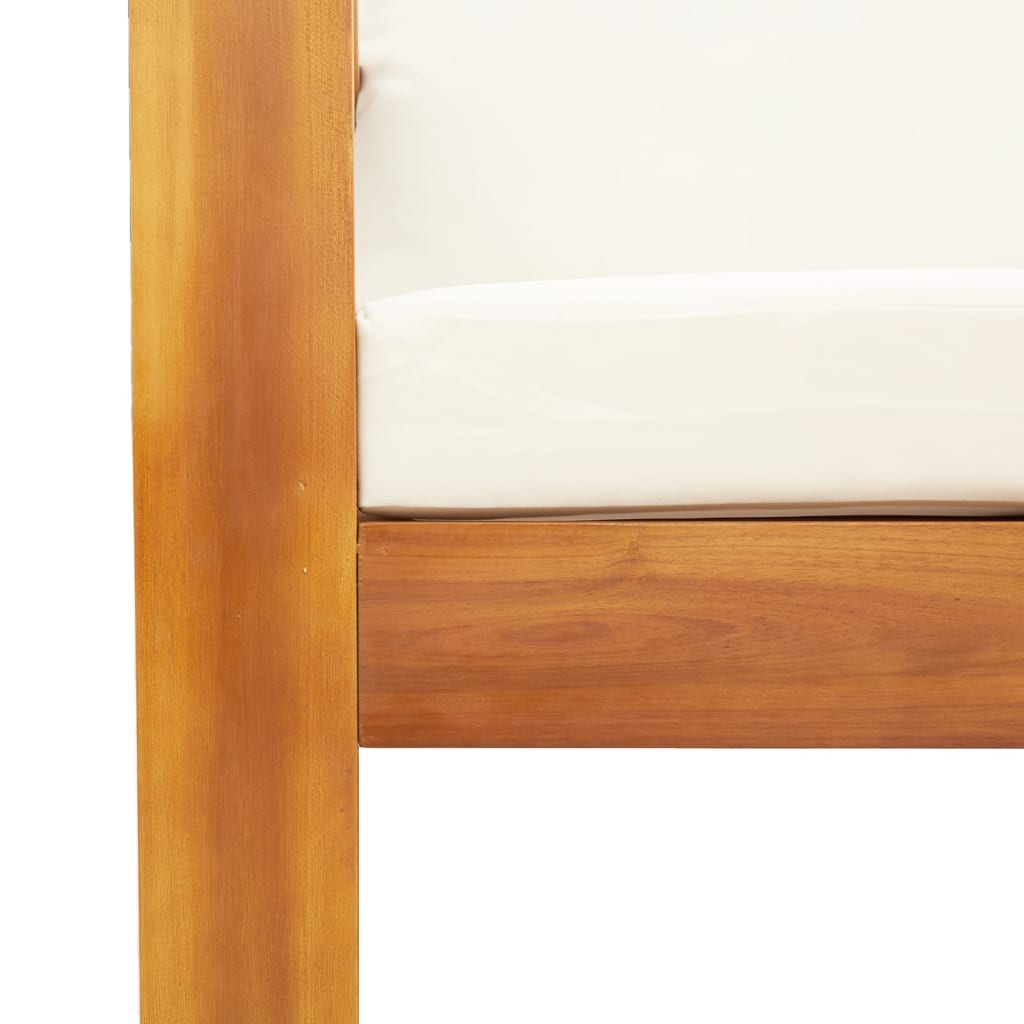 Set de canapele de grădină cu perne, 5 buc., lemn masiv acacia GartenMobel Dekor