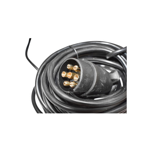Set lampi magnetice pentru remorca, fisa 7 pini, cablu intre stopuri de 2.5m, cablu fisa 7.5m 12 V Cod: BK69080 Automotive TrustedCars