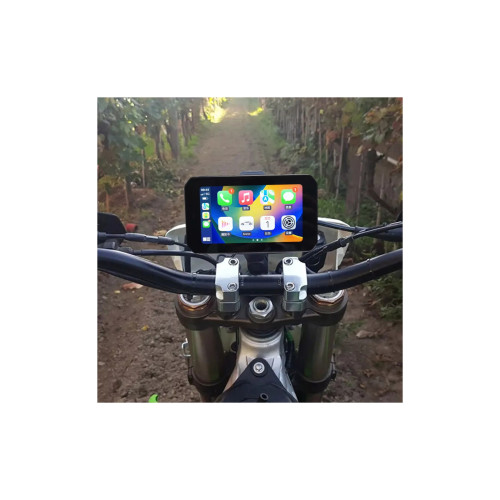 Sistem GPS moto cu DVR si camera marsarier + senzori presiune 12V cu 2 camere Cod: CHS-C5-MOTO Automotive TrustedCars