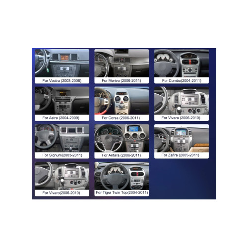 Navigatie Android 7 inch 2+64GB CarPlay Android Auto compatibila Opel Cod: A3702GR Automotive TrustedCars