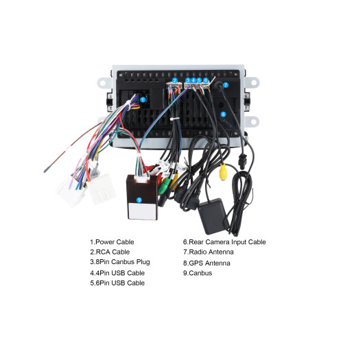 Navigatie Android 8 inch 4GB+64GB CarPlay Android Auto compatibila Dacia Duster,Sandero Cod: A3931 Automotive TrustedCars