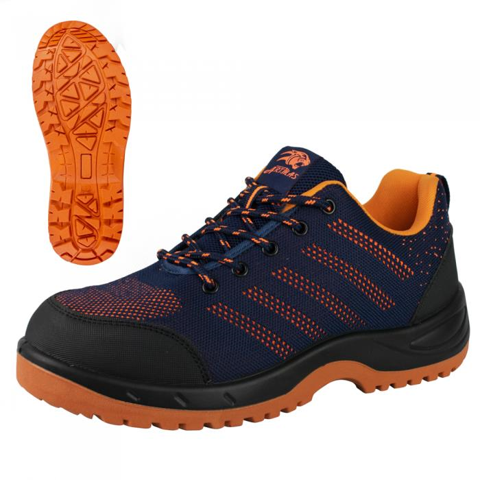 Pantofi de lucru, SB, SRC, Fly-knit, bombeu metalic, bleumarin, marimea 40, ART.MAS GartenVIP DiyLine