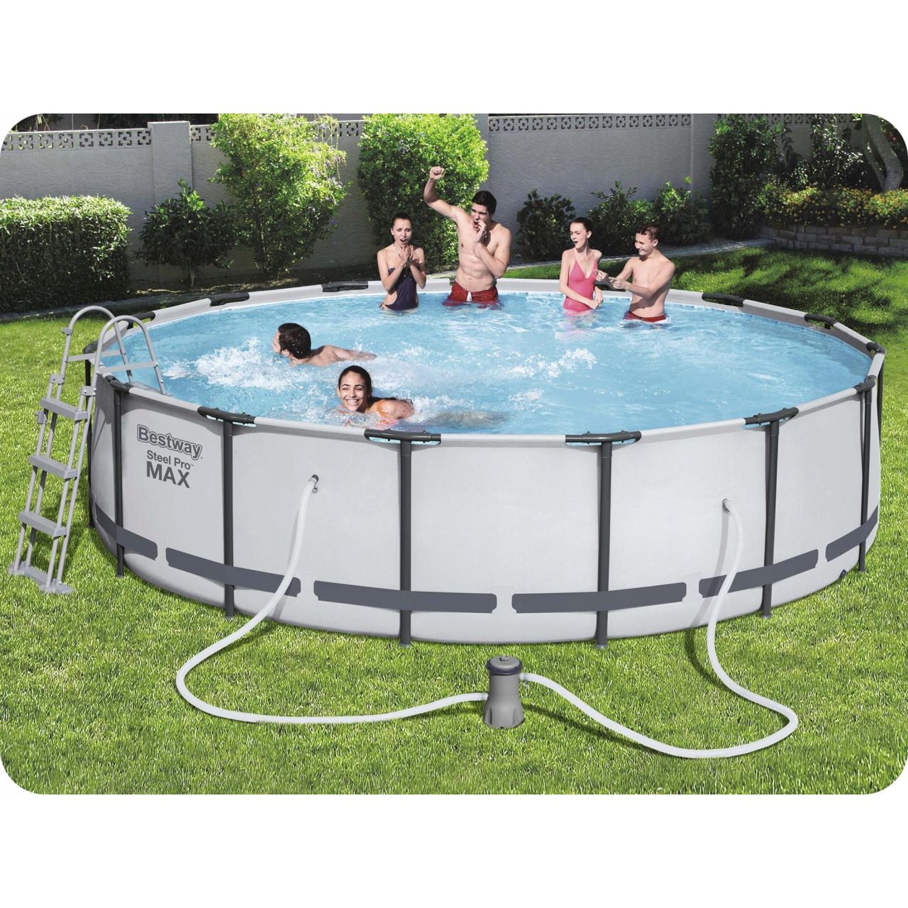 Pompa filtrare pentru piscina, 3028 l/h, Bestway FlowClear GartenVIP DiyLine