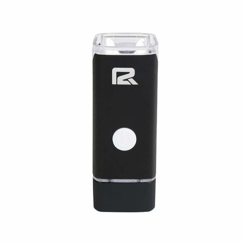 Set Lumini Bicicleta P2R NITION 10C USB, Acumulator Li-Pol, Negru Ultimate FactoryBikes