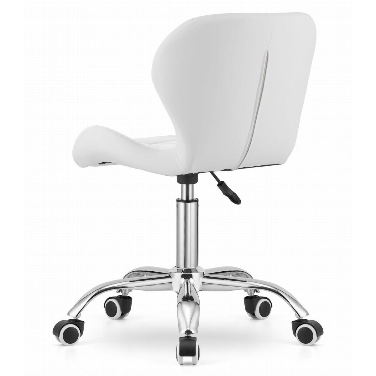 Masa de toaleta/machiaj, Vanessa + scaun Avola, alb, cu oglinda si LED-uri, 130x43x143 cm GartenVIP DiyLine