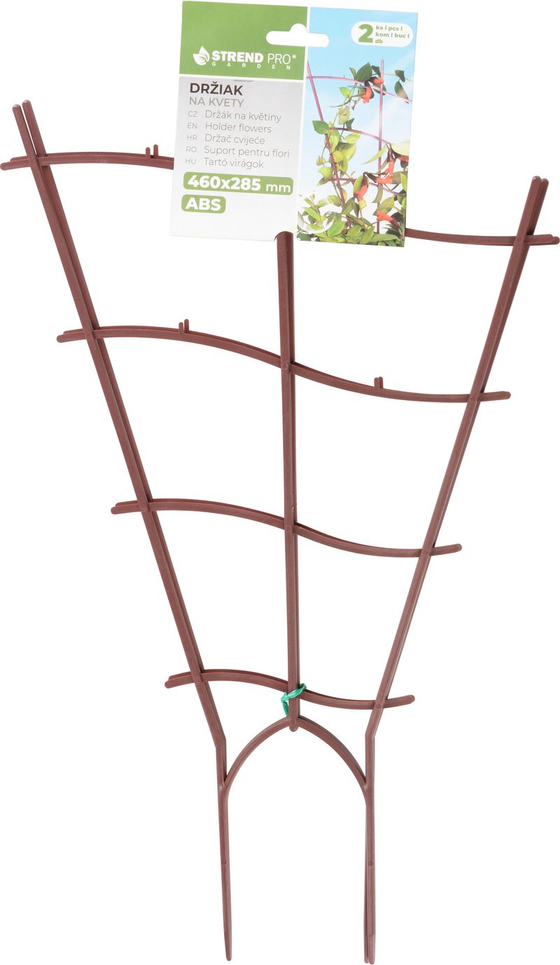 Suport plante Strend Pro L-712-1 tip spalier, set 2 buc, 460x285 mm