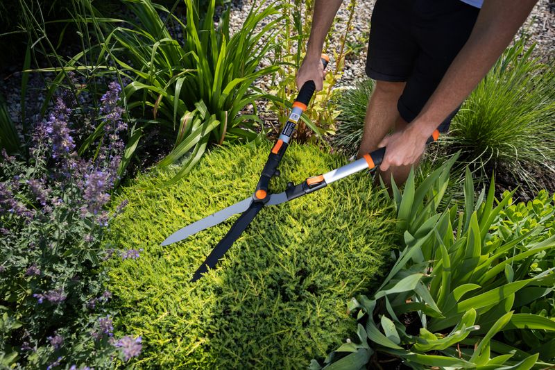 Foarfecă telescopică pentru gard viu Strend Pro KT3833A, aluminiu