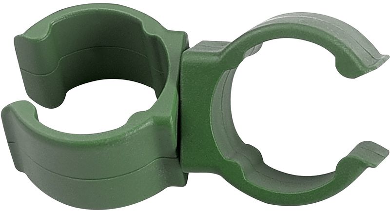 Clema conector rotativă Strend Pro din plastic pentru țăruși de grădină 16 mm, set 10 buc.