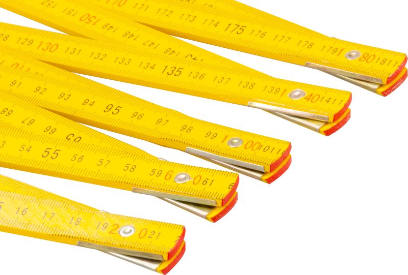 Metru pliabil Strend Pro FS18, 2 m, din lemn