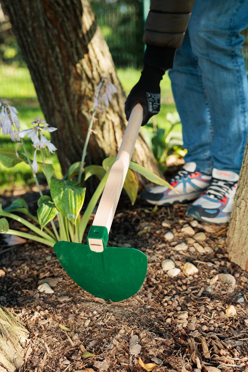 Motocă FED 206/1200, tip inimă, mare, 550 g, coadă din lemn