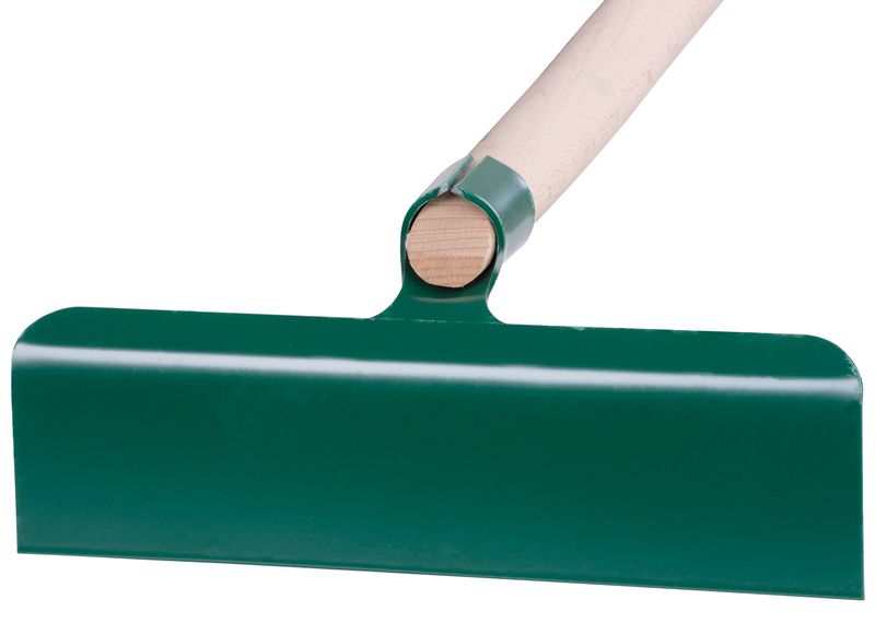 Racletă Ohrablo 721-65 pentru furaje, gunoi de grajd și cenușă, fără găuri, cu coadă