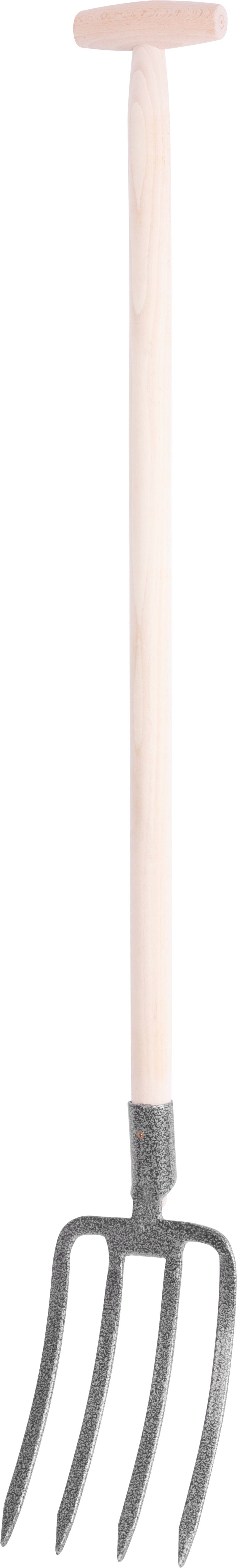 Furcă de săpat GD-029O • 4 dinți, forjată, cu mâner T