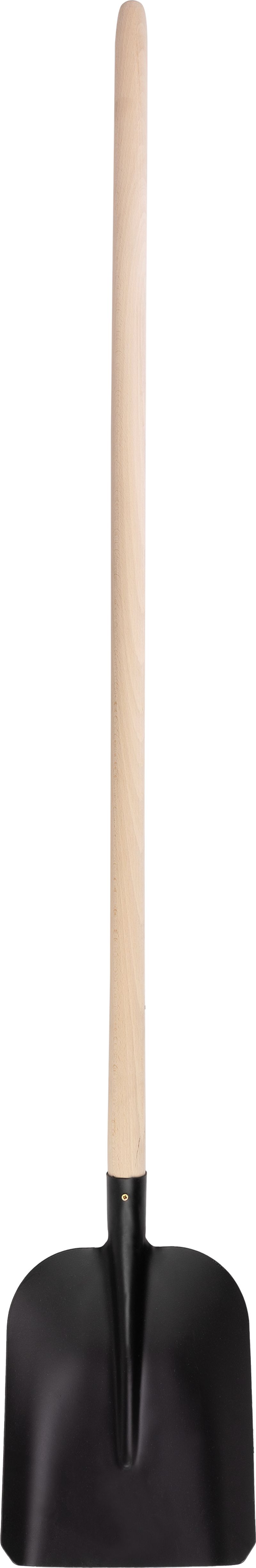 Lopată Strend Pro Garden S504B.WH 7130, neagră, 28x23,5 cm, coadă din lemn