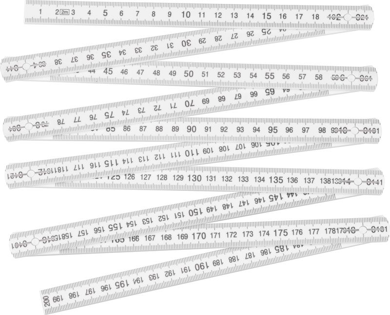 Metru pliabil Strend Pro FS28, 2 m, plastic